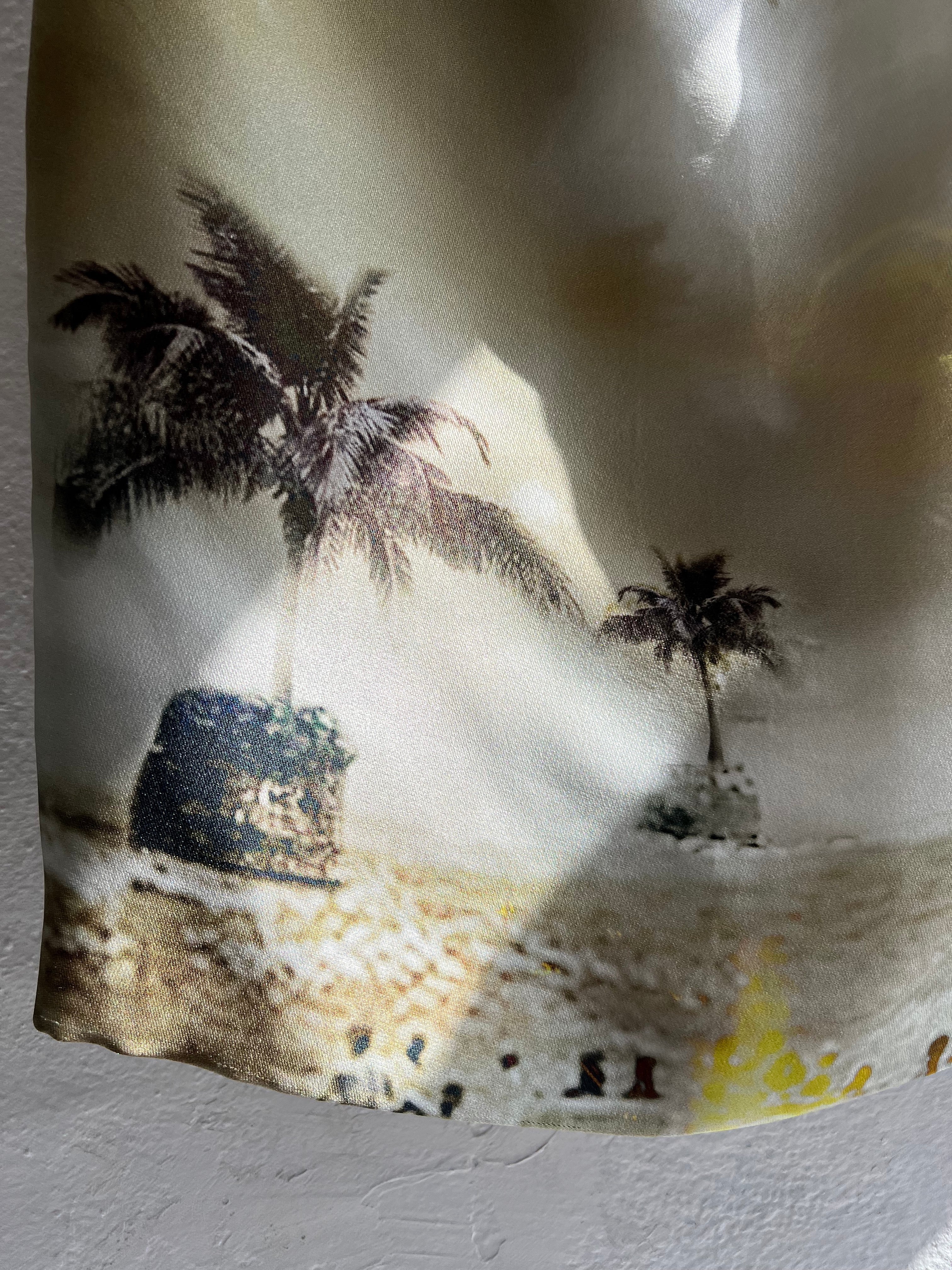 Prada Photographic Beach Print Suit