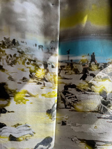 Prada Photographic Beach Print Coat